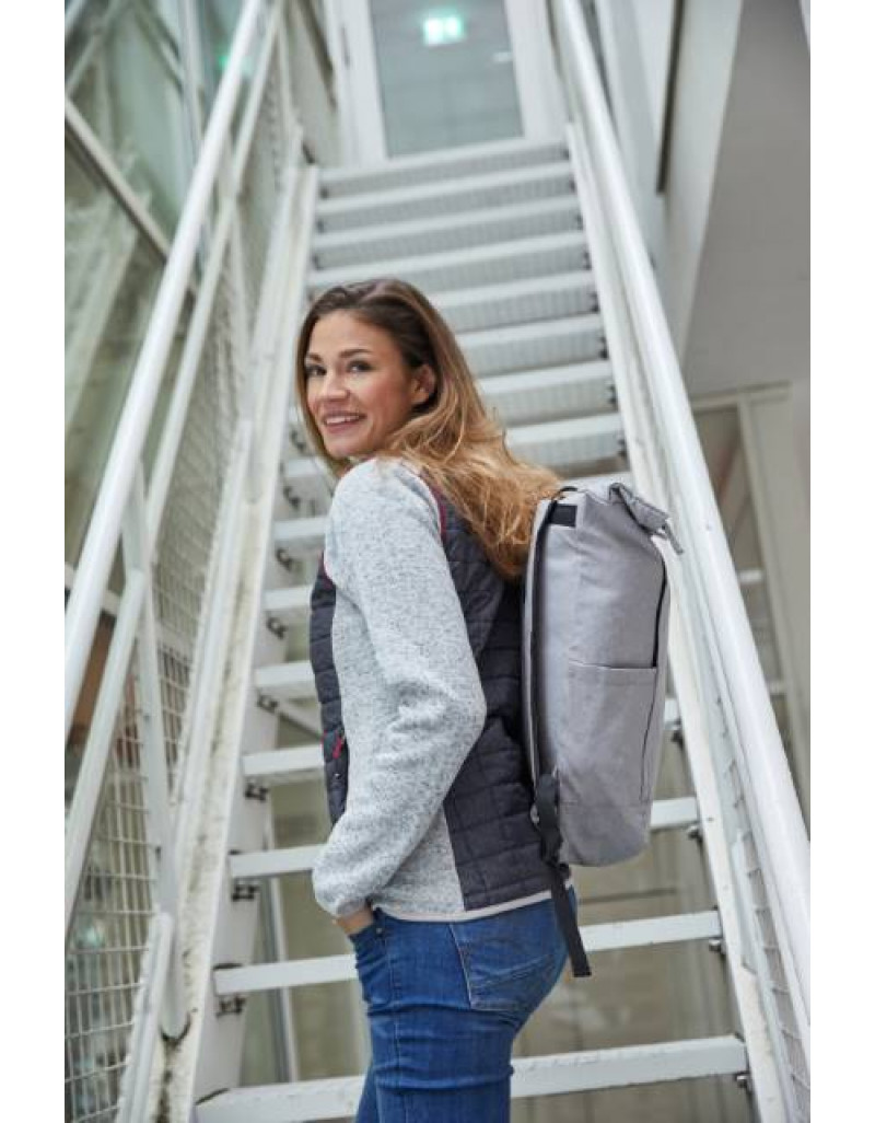 Jachetă hibridă tricotată pentru femei, fără glugă